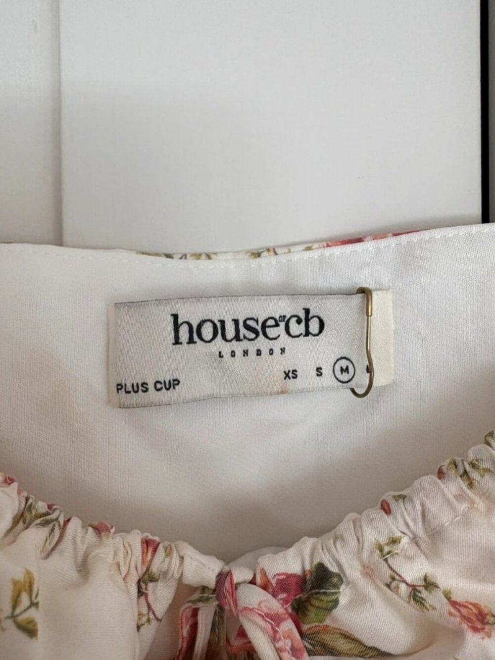 House of CB Carmen Floral Corset Midi Dress, Size M - Picture 5 of 6
